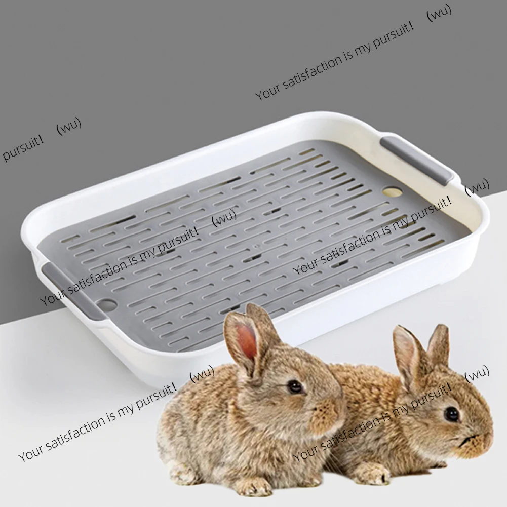 Small pet toilet tray, cat litter tray, removable mesh