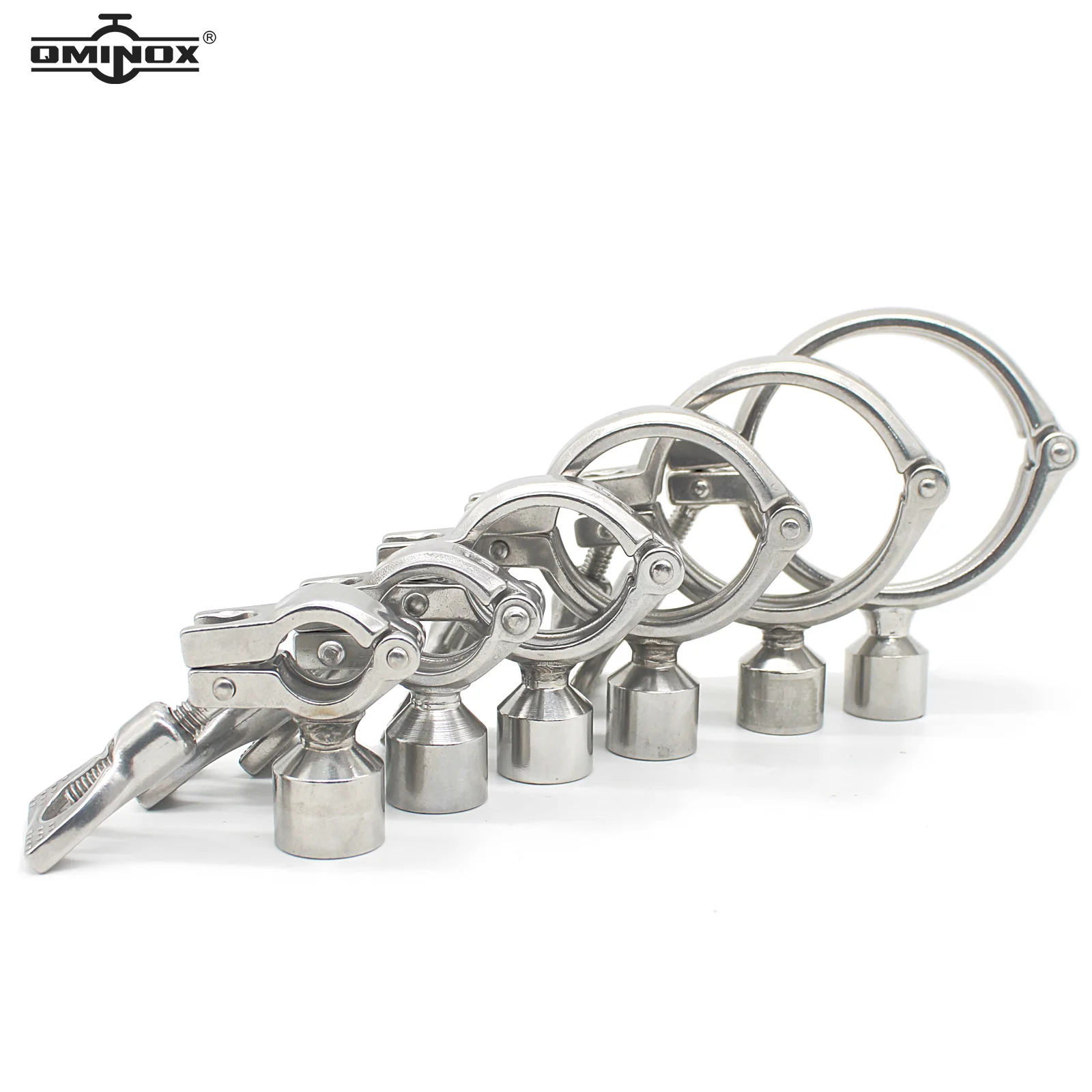 High Quality SS304 Tube clamps with female G1/2
