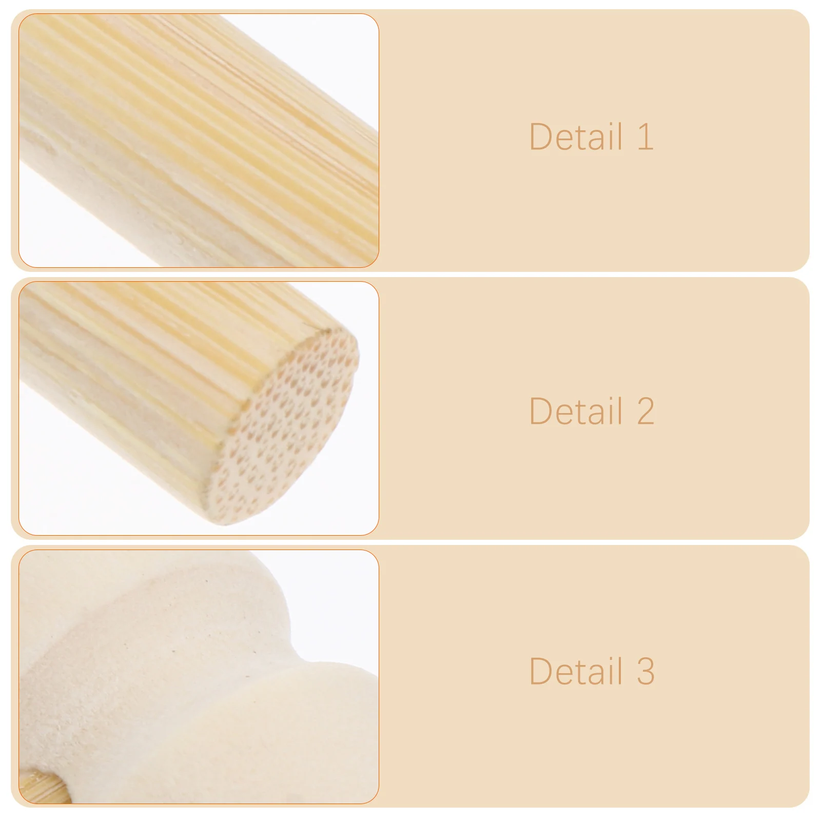 

10Pcs Mini Wood Mallets Ergonomic Handles Wooden Hammers Educational Play Tools Improve Child Coordination Skills