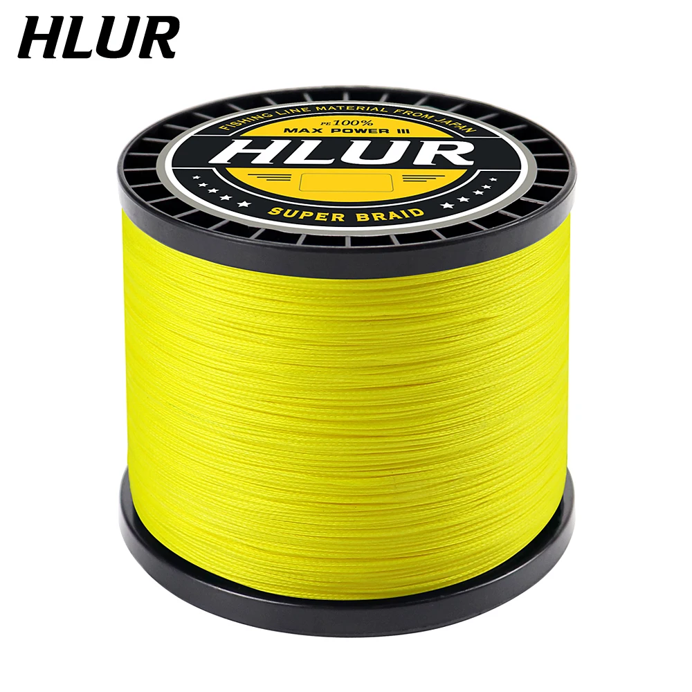 HLUR 4 Strands Braided Fishing Line Multifilament Pe Line 100M 300M 500M 1000M Carp Fishing Strong Power 4X Japan Braided Wire