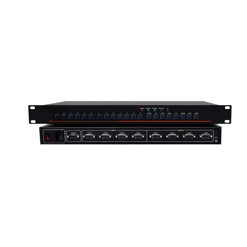 For Matrix 4 in 4 out Monitoring Matrix Host HD VGA M Switcher Digital HD