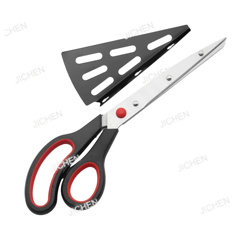 

Neu Removable Pizza Scissors, Home Kitchen Stainless Steel Scissors Baking Pizza Shovel Steak Pancakes Food Sc