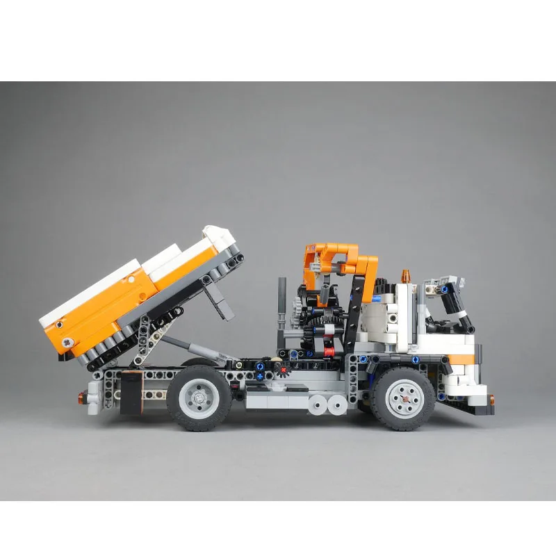 MOC-173155 Neues Frachtkran-LKW-Bausteinmodell 1051 Teile MOC Kreatives Spielzeug für Jungen Kindergeburtstag und Neujahrsgeschenk