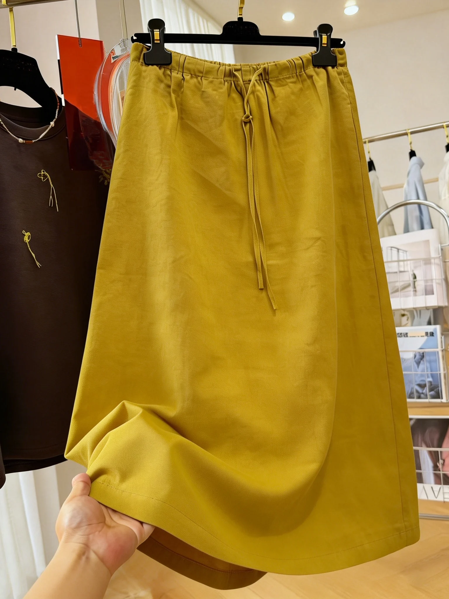 

Юбка А-силуэта средней длины с художественным дизайном и разрезом сзади, прямого кроя, больших размеров, летняя, повседневная, облегающая, для женщин