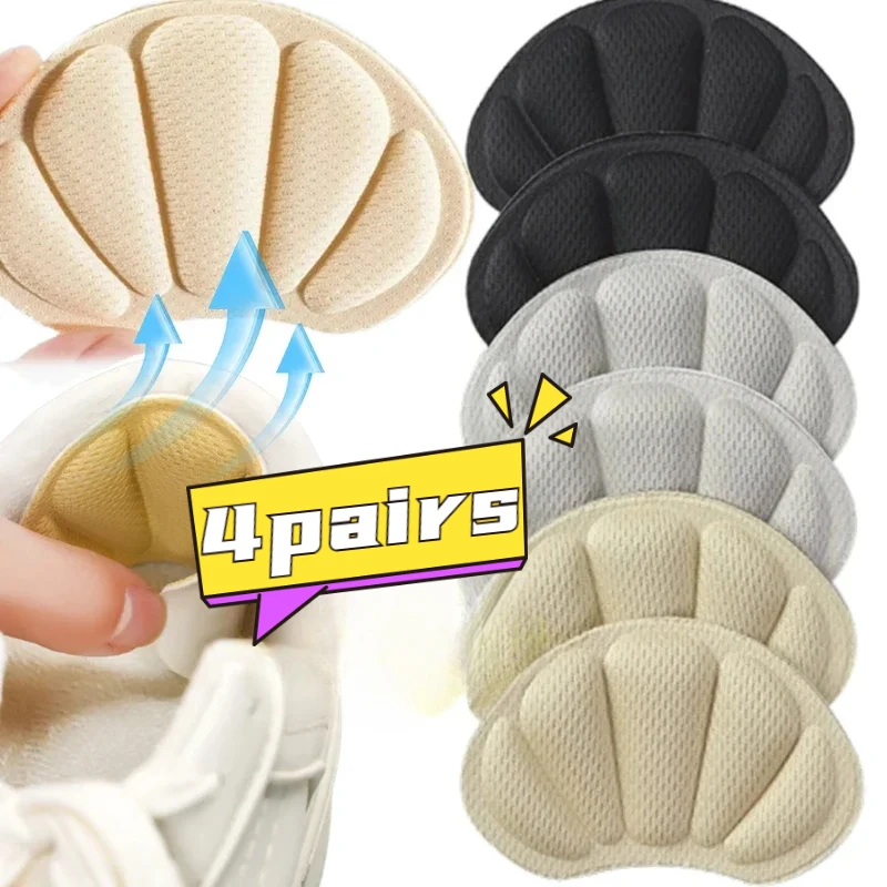 Insoles Heel Pads Lightweight for Sport Shoes Adjustable Cute Size Back Sticker Antiwear Feet Soft Pad Relief Anti-wear Cushions