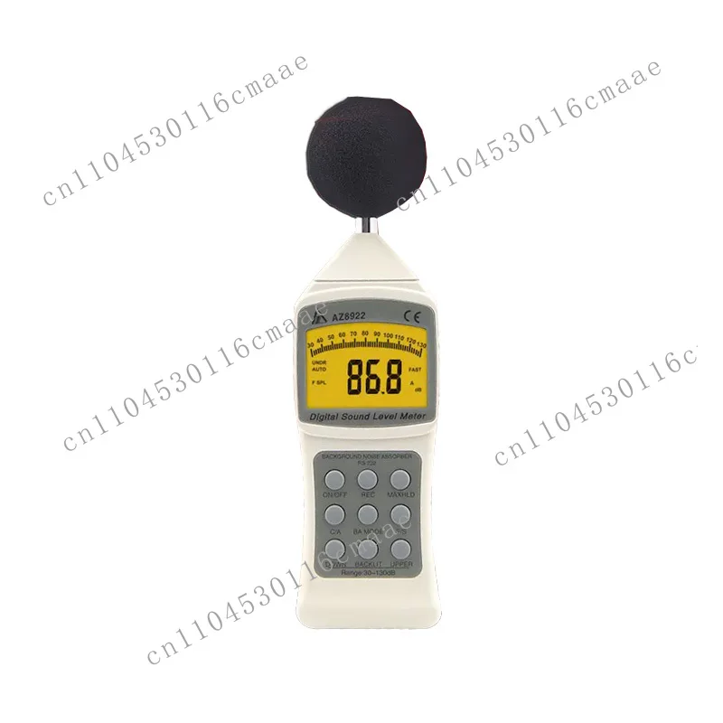 AZ8922 Digital Sound Level Meter Noise Meter Portable Decibel Meter Noise Tester