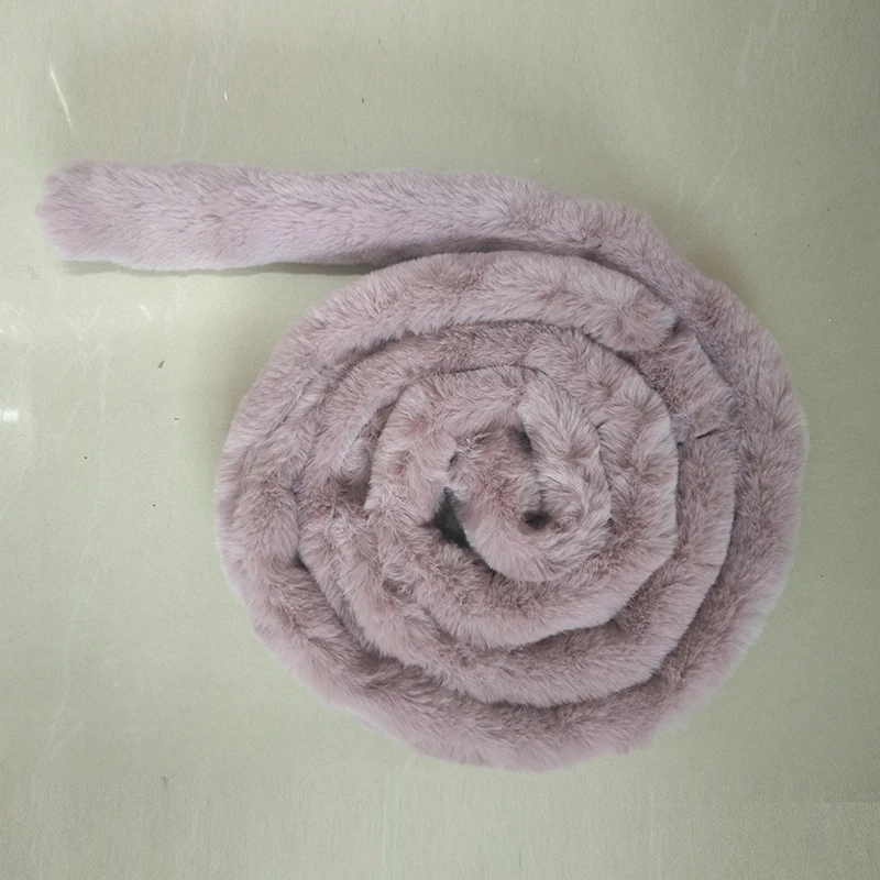 Ceinture de manteau en fourrure douce pour femmes, longueur environ 2022 cm, Simple, à la mode, nouvelle collection 160