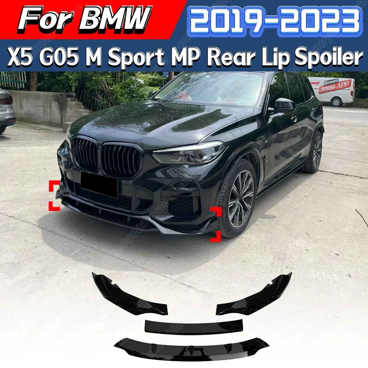 

Для BMW X5 G05 30i 40i 35i 30d 30d M50 M Sport 2019 2020 2021 2022 2023 Передний бампер Max Style Splitter Lip Splitter Body Kit