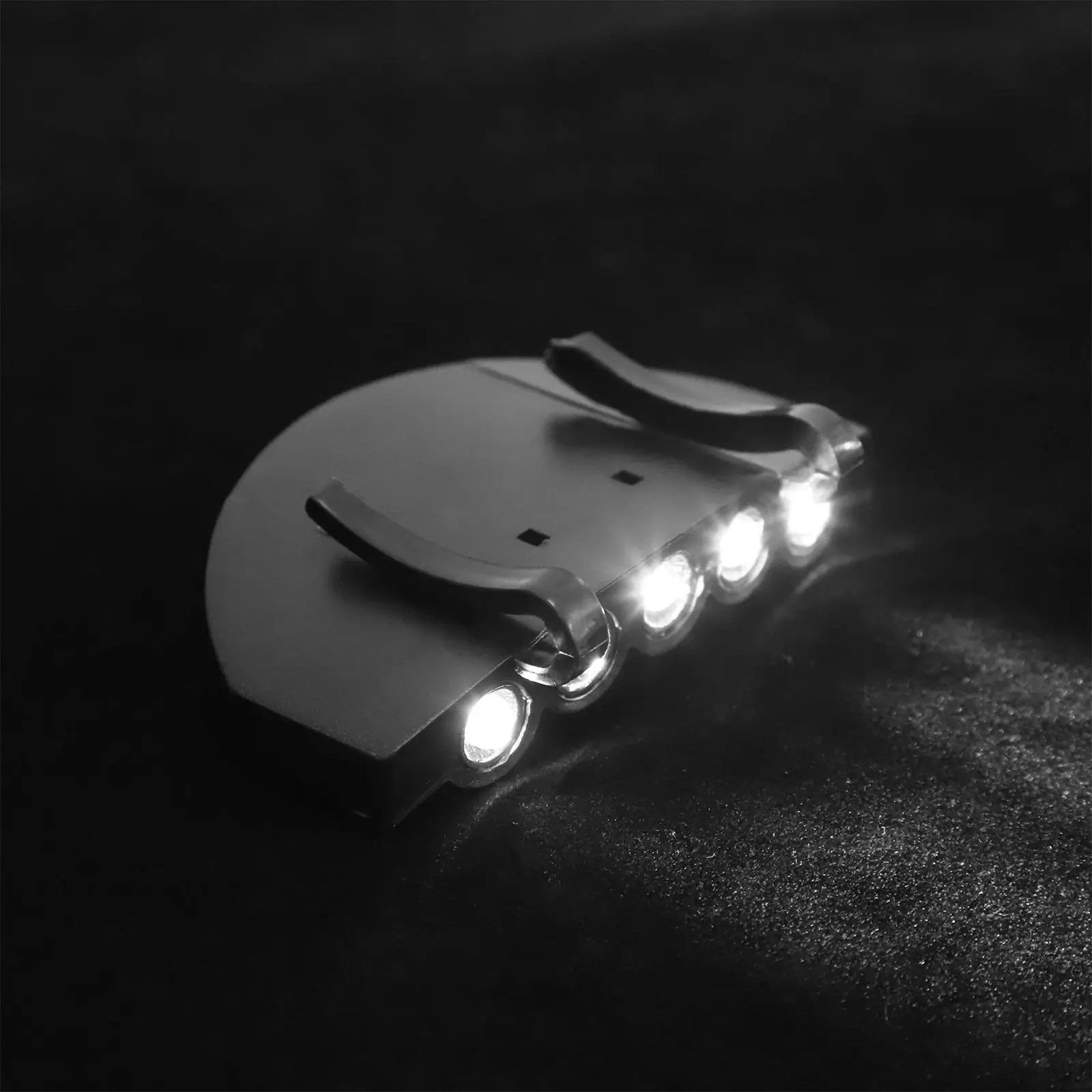 Hat Lamp 5 LED Flashlight Rotatable Clip-on Hands-free Light Camping Fishing Hiking Lantern Waterproof Travel Outdoor