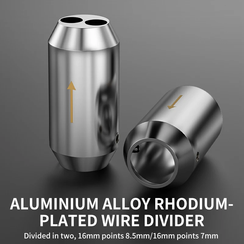 4 قطعة/المجموعة كابل مكبر الصوت سلك الصوت بانت التمهيد Y الفاصل قطر 16 مللي متر إلى اثنين 8.5 مللي متر/14 مللي متر إلى اثنين 7 مللي متر القطر