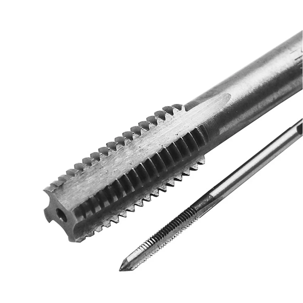 7pc M3-M12 Hand Tap Square Shank Pointed Straight Groove Thread Tapping Internal Thread Tapping Tool Set