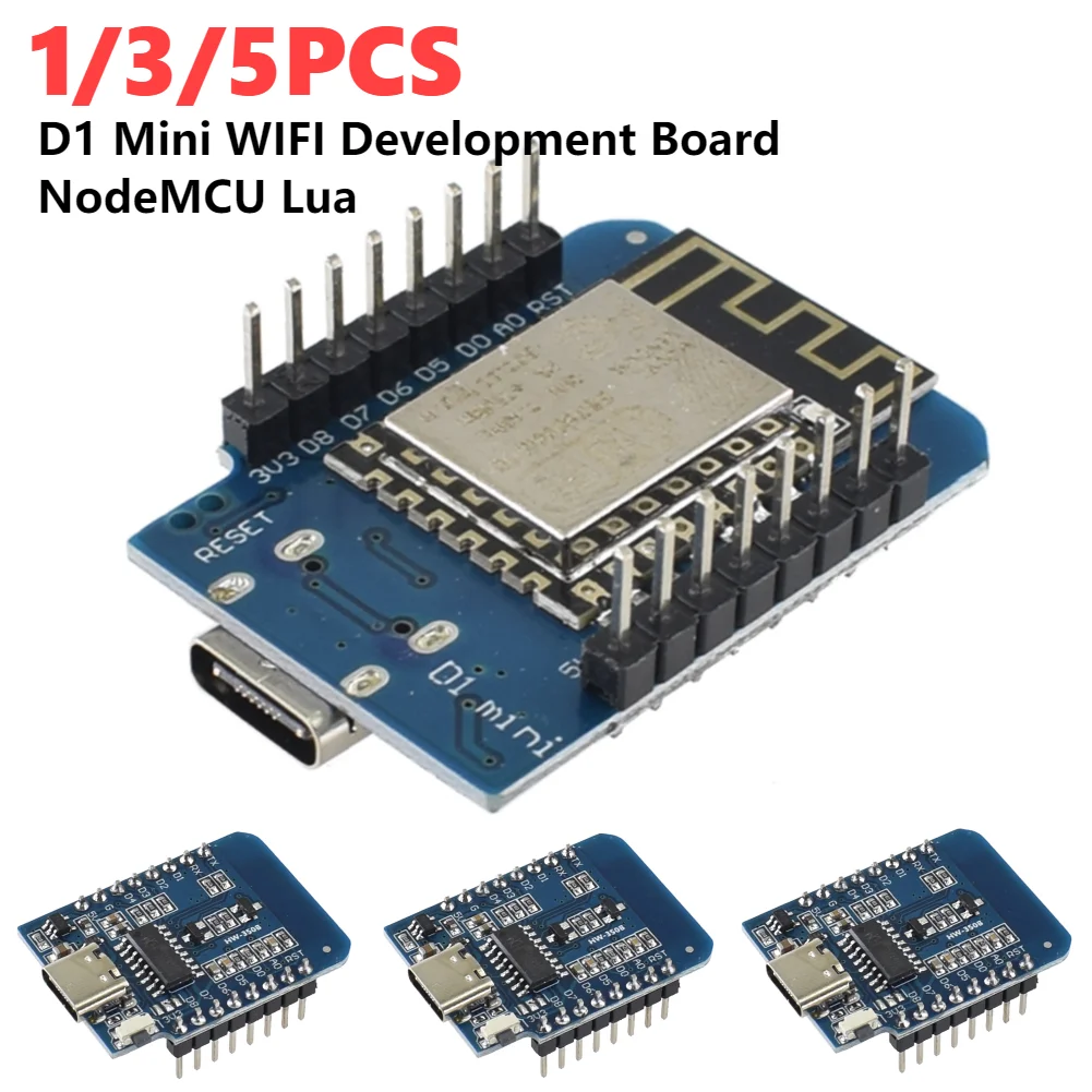 1/3/5PCS D1 Mini Wi…