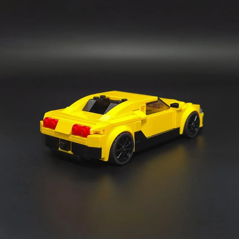 239 قطعة سرعة Hypercar 76901 Veyron MOC تخصيص وحدات بنة تصميم الاطفال شعبية بسيطة الطوب لتقوم بها بنفسك عطلة لعبة الهدايا #3