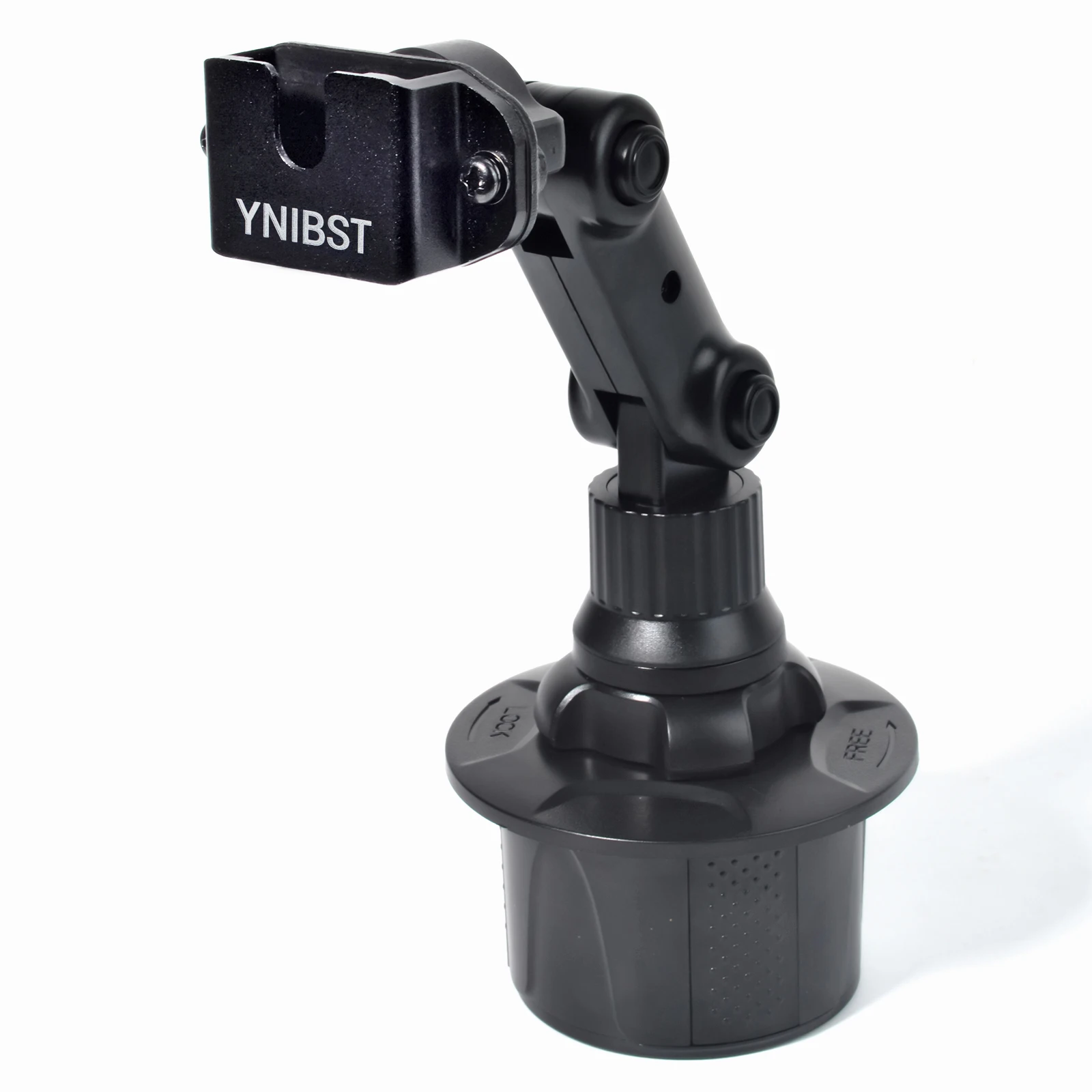 Car Radio Cup Holder Mount,Walkie Talkie Car Holder With Adjustable Neck for Baofeng UV5R Motorola Talkabout Handheld CB Radio