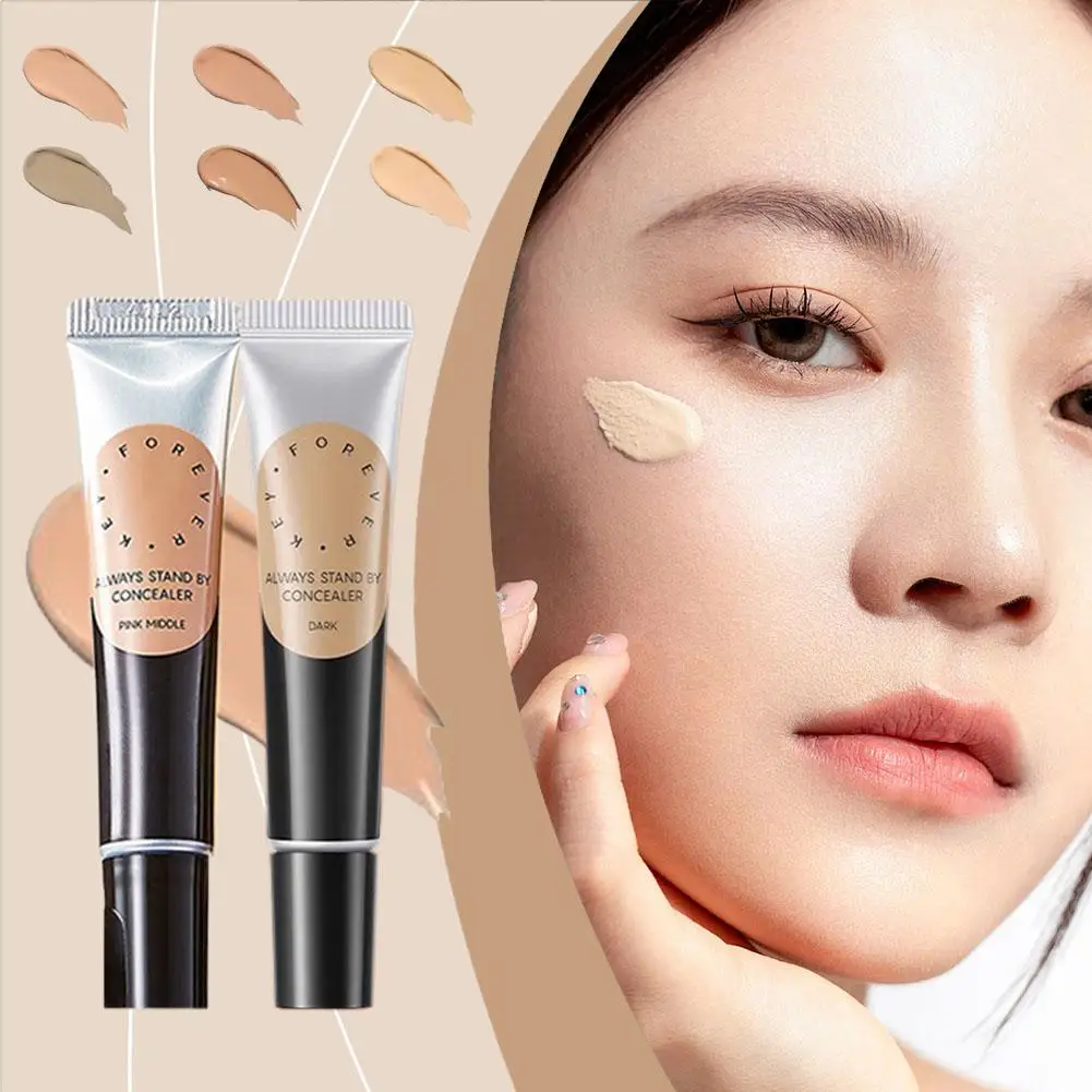 Foreverkey Concealer Crème Langdurige Gladde Make-Up voor Donkere Oogkringen Puistje Marks Stand Door Foundation Concealer 1PCS P4S6