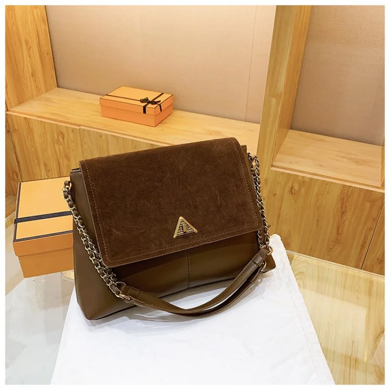 

Женские сумки из овчины из овчины с классическим парижским повседневным винтажным аккуратным легким повседневным эффектом ​