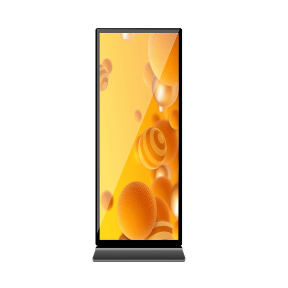 70 Inch 4K Touch Screen LCD Digital Signage Indoor Floor Standing Advertising Screen Display