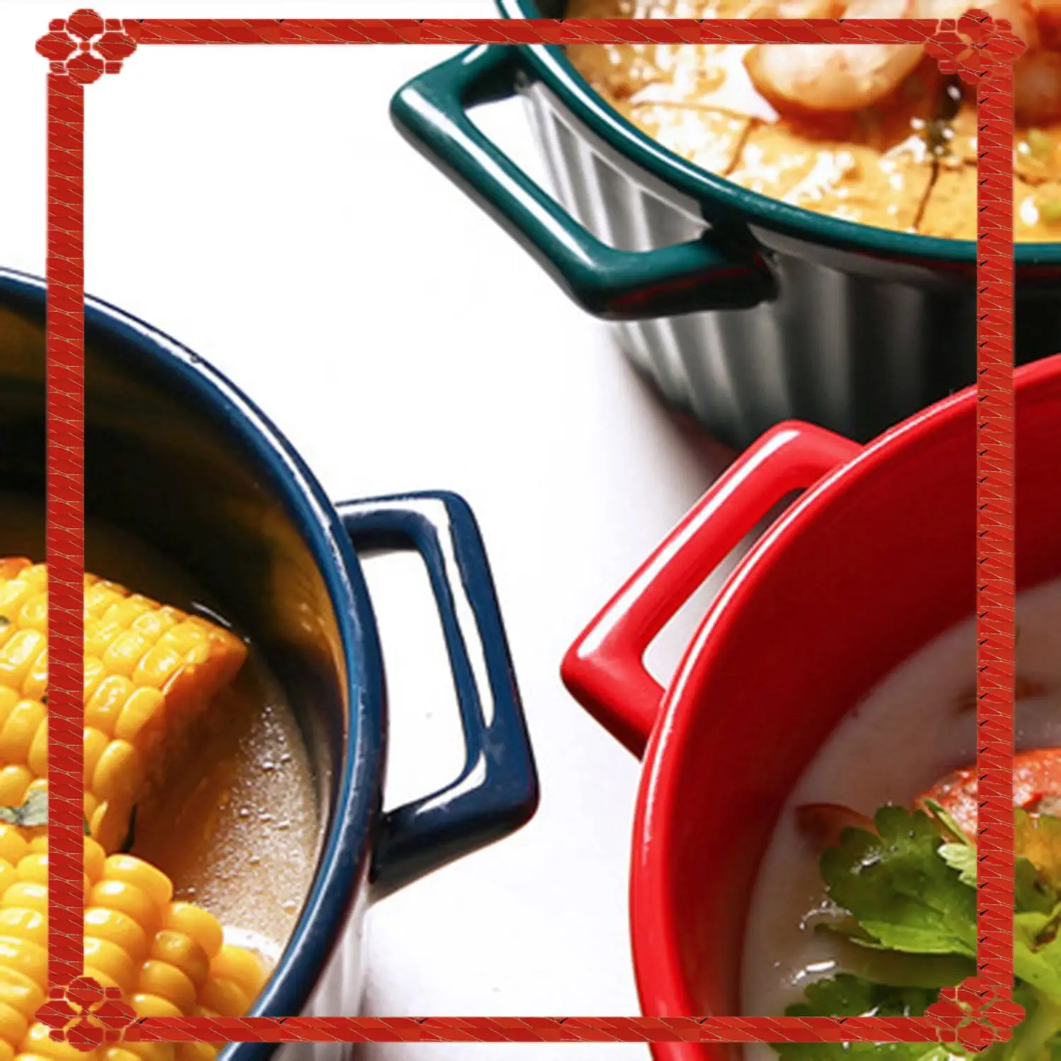 

24-Hour Delivery Casserole With Lid, 1600Ml Bakeware Soup Bowl