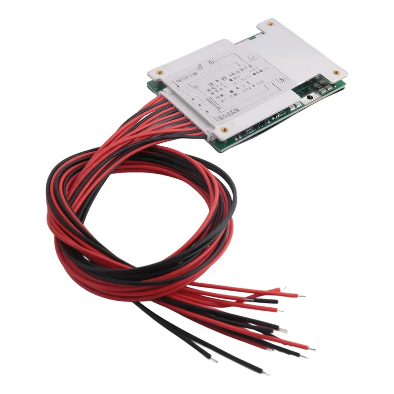 AC57-16S 48V 30A Lifepo4 Battery Protection Board BMS PCB With Balance For E-Bike Escooter