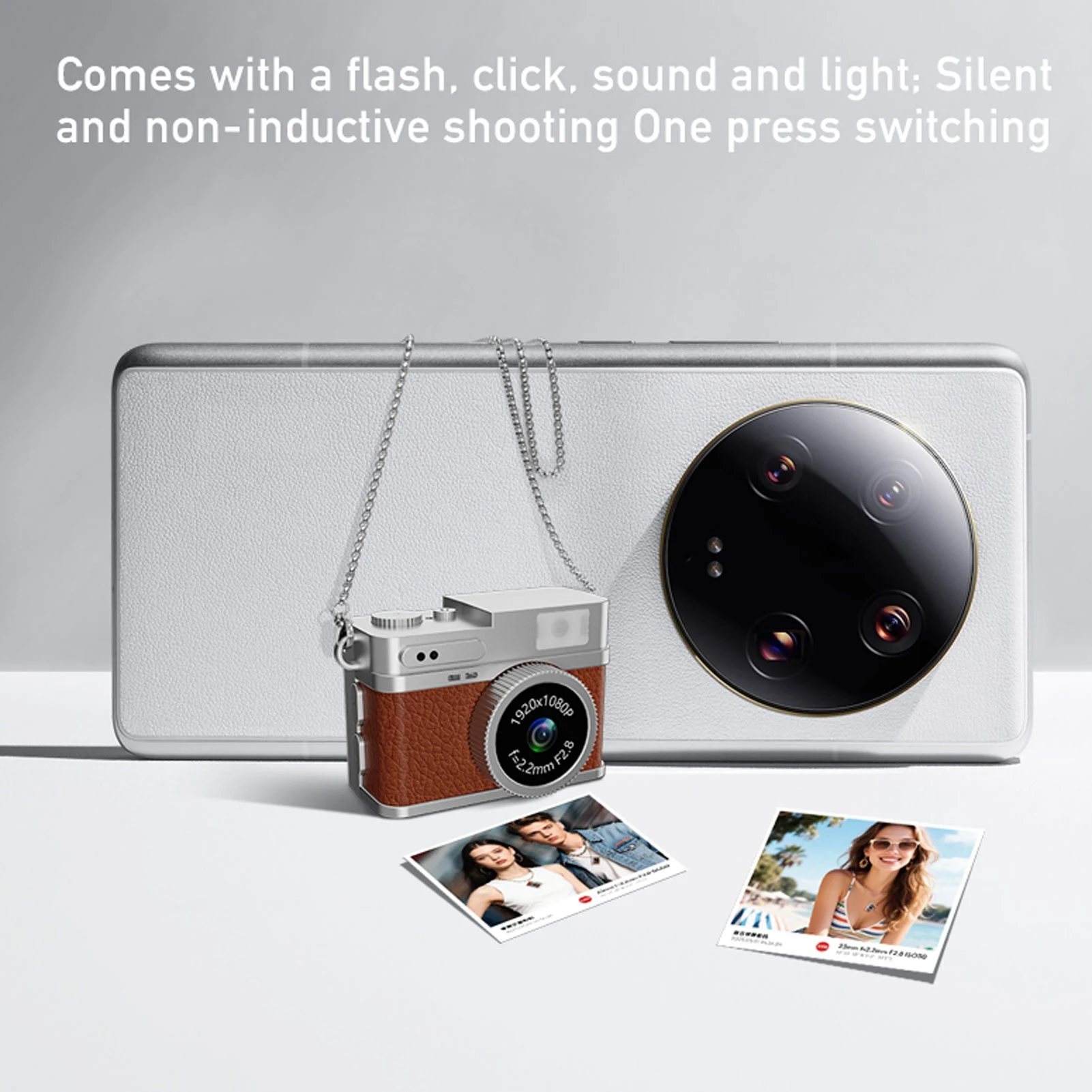 كاميرا رقمية صغيرة كاميرا رقمية كلاسيكية صغيرة 1080P FHD 0.96 بوصة شاشة ملونة 128GB LED ملء ضوء كاميرا رقمية #5