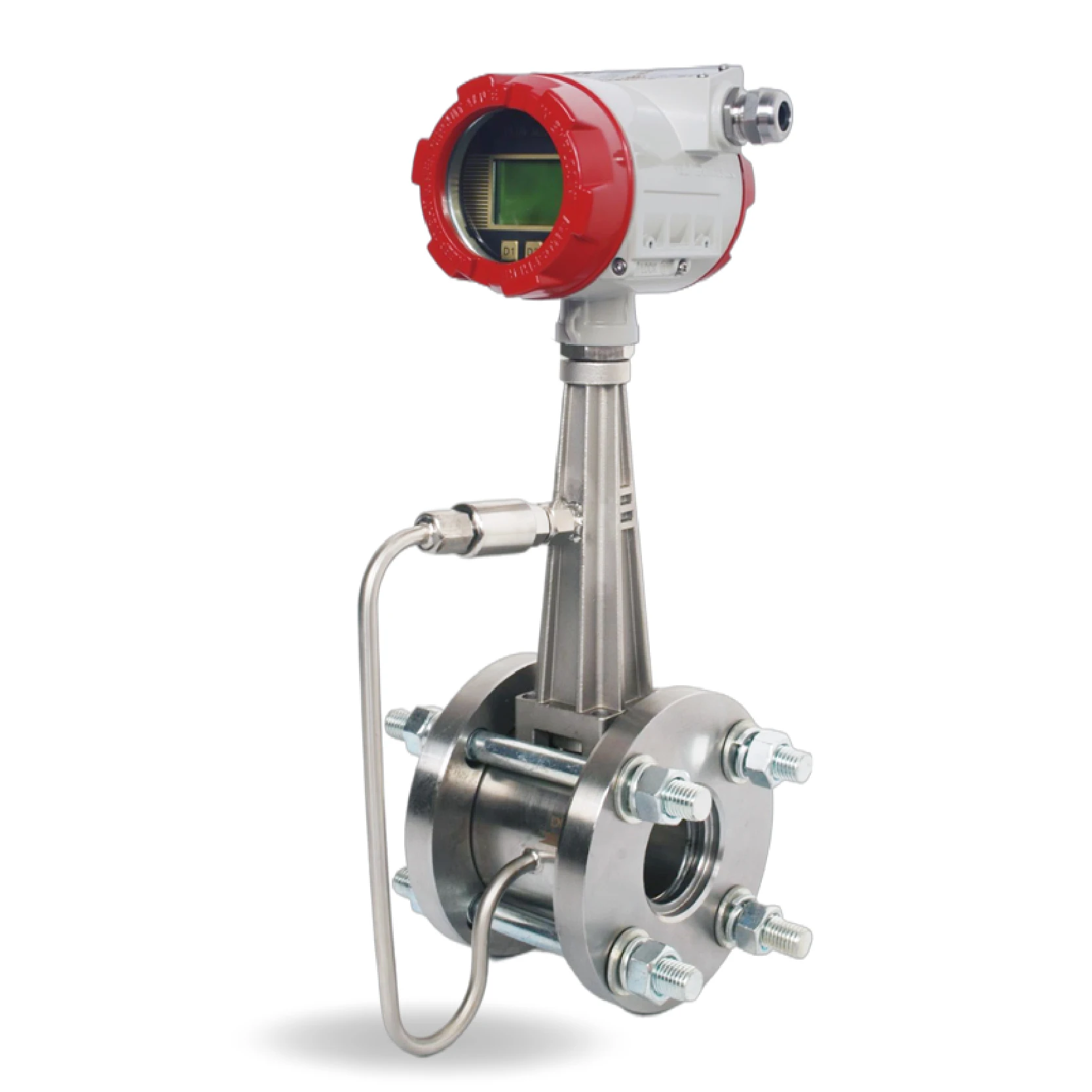 Vortex Flow Meter Gas Flow Meter Steam Flow Transmitter Industrial Liquid Vortex Flow Sensor Durable Vortex Gauge Device