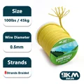 Yellow 100lbs 0.5mm