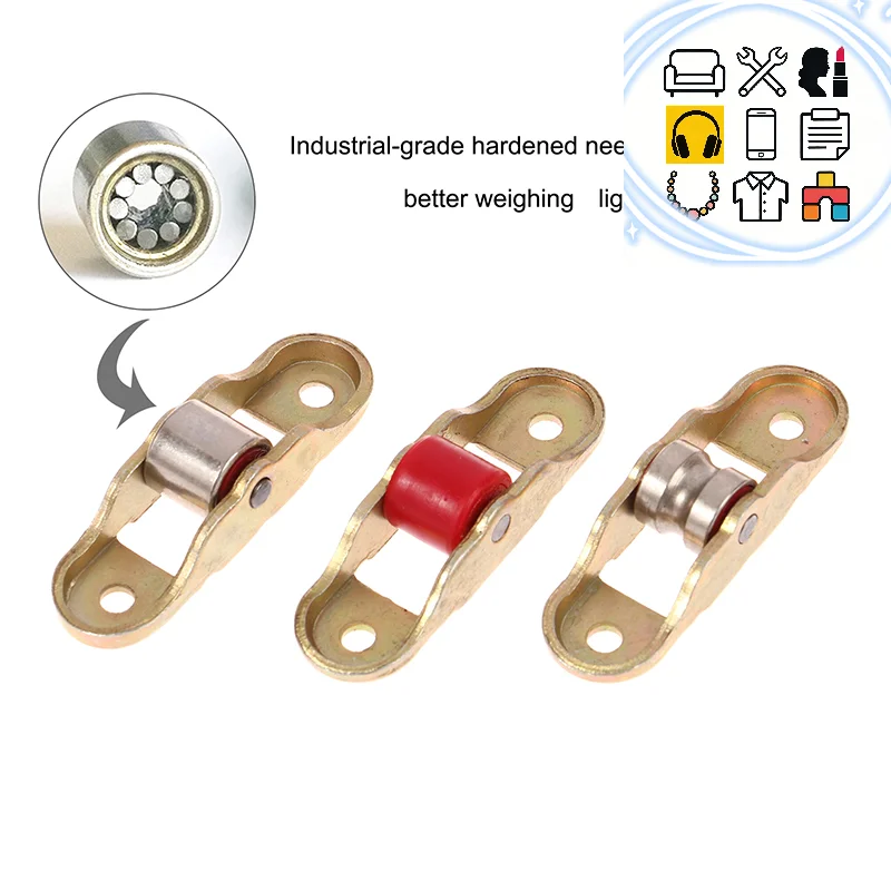 88 Type Flat/Groove Wheel Metal Doors Window Pulley Support Bottom Sliding Roller Track Hardware Accessories