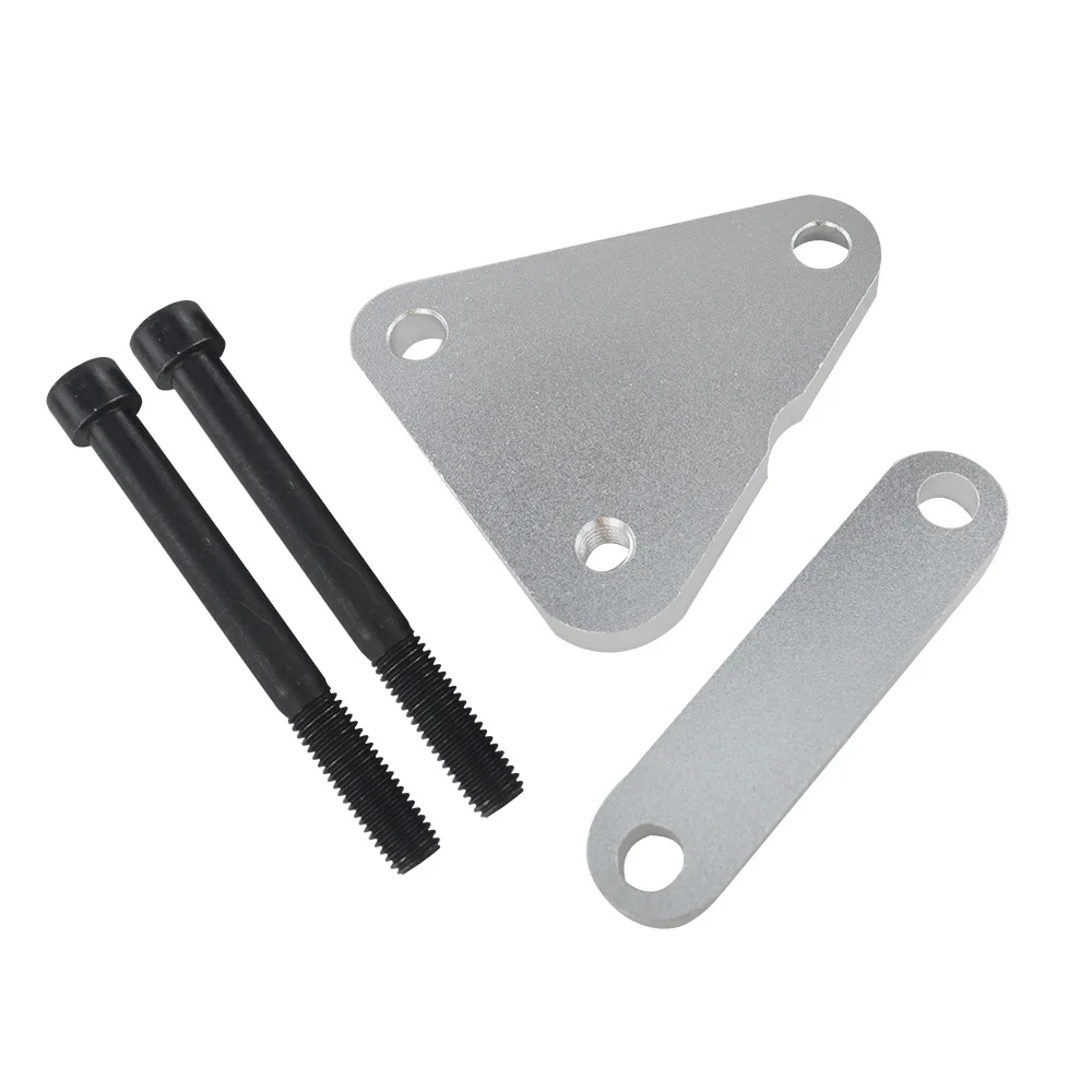 

Modified auto parts intake manifold bracket is used for LS1 intake manifold