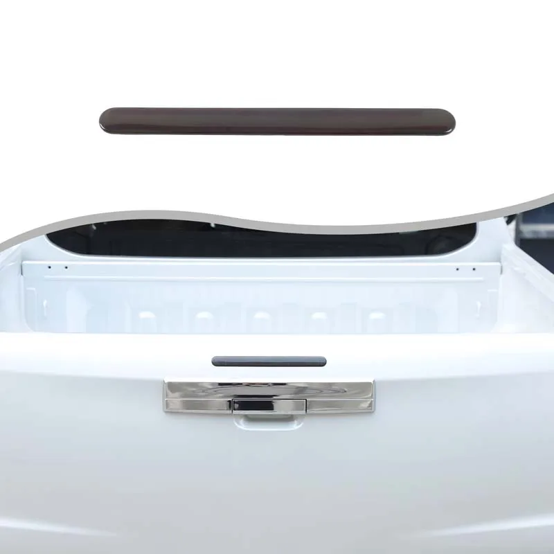 

ABS Black For Mitsubishi L200 2019-2025+ Car styling Car tailgate brake light cover decoration sticker car exterior accessories