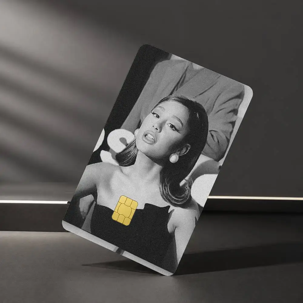A-Ariana Grande Sticker Film Tape Skin for Credit Card Debit Card Waterproof Stickers