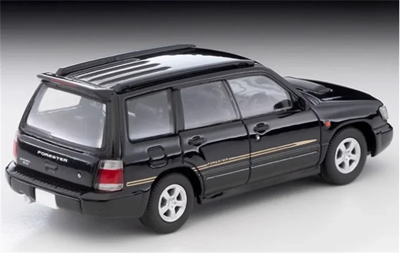 TLV 1:64 Forester Black Diecast Model Car