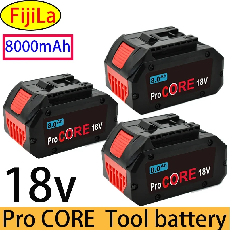 Pro CORE NEW 18V 8.0Ah Lithium-Ion Battery Pack GBA18V80 for  18Volt MAX Cordless Power Tool Drills（21700 Built In Battery ）