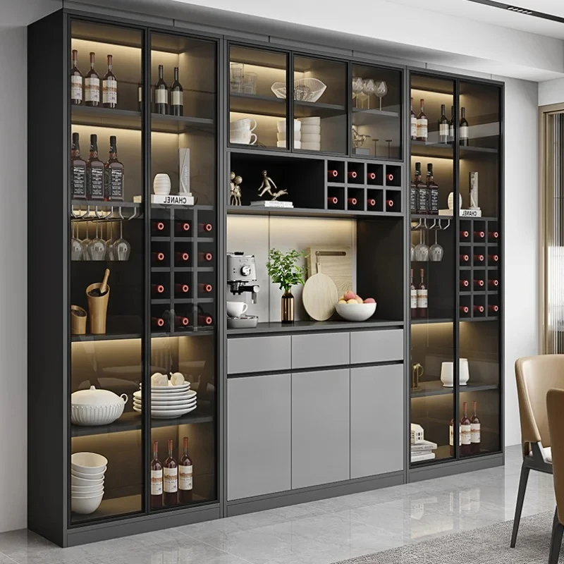 

Liquor Home Wine Cabinets Display Living Room Modern Storage Wine Cabinets Simplicity Glass Botellero Vino Furniture