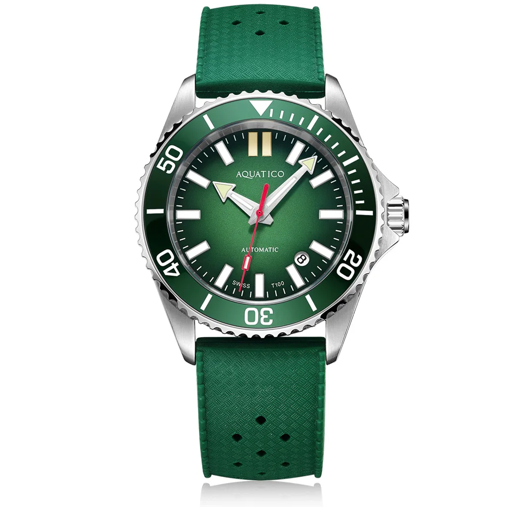 Aquatico Super Ocean Dive Watch Green Dial(HK PT5000)