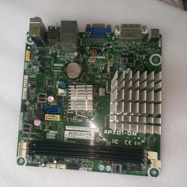 Original Motherboard for HP E450 motherboard APXD1-DM 17X17 Mini ITX motherboard 699341-001 700433-501