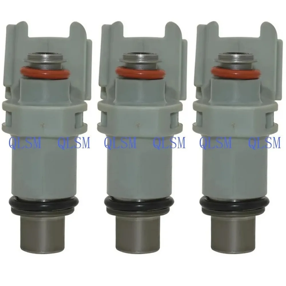 3Pcs 6BG-13761-00-00 6BG137610000 Fuel Injectors Set For Yamaha Outboard F30 F40 30HP 40HP 4 Stroke Engine Parts