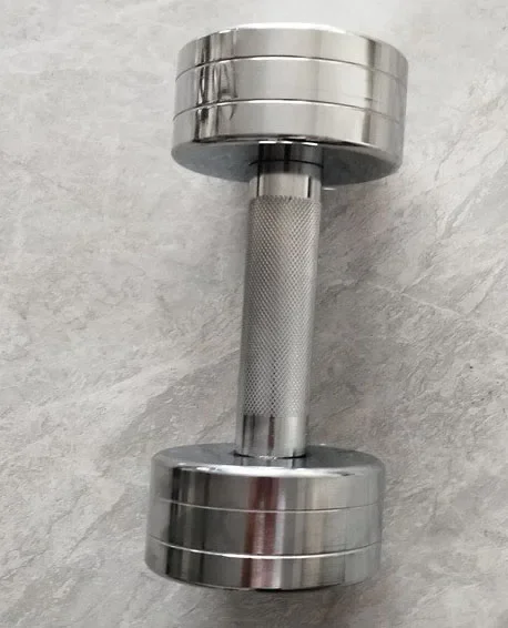 New Product Electroplating Dumbbell 2.5KG-100KG Pure Steel Small Electroplated Barbell Sheetmen And Women Dedicated
