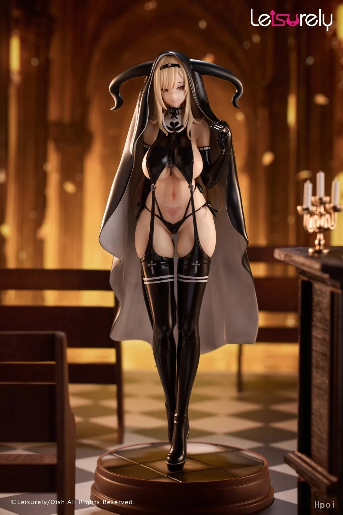 Na Stanie Wygodna Sukubyna Zakonnica 1/7 Sexy Dziewczyna Piękność Anime Figurka Akcji Zabawka Prezent Model Kolekcja