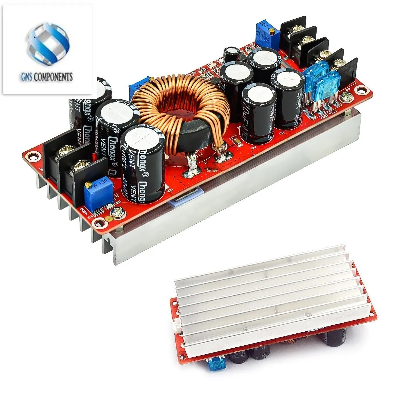 1200W/1800W DC Converter Boost Car Step-up Power Supply Module 20A 40A 20A Voltage Converter CV Boost Converter Regulator