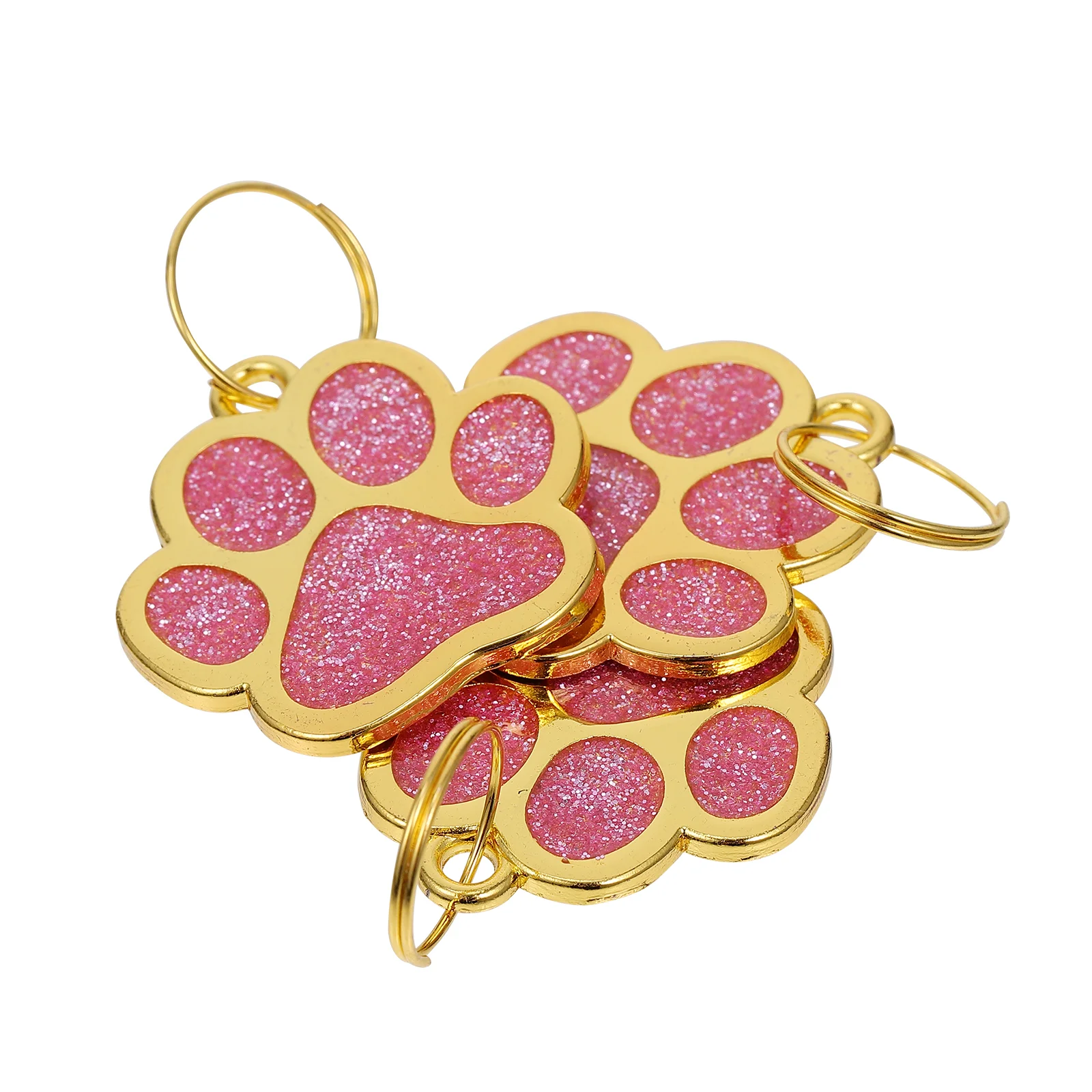 3 Pcs Pet Dog Tag Cat Kit Funny Tags Engraved for Pets ID Hangings Name Identity Zinc Alloy