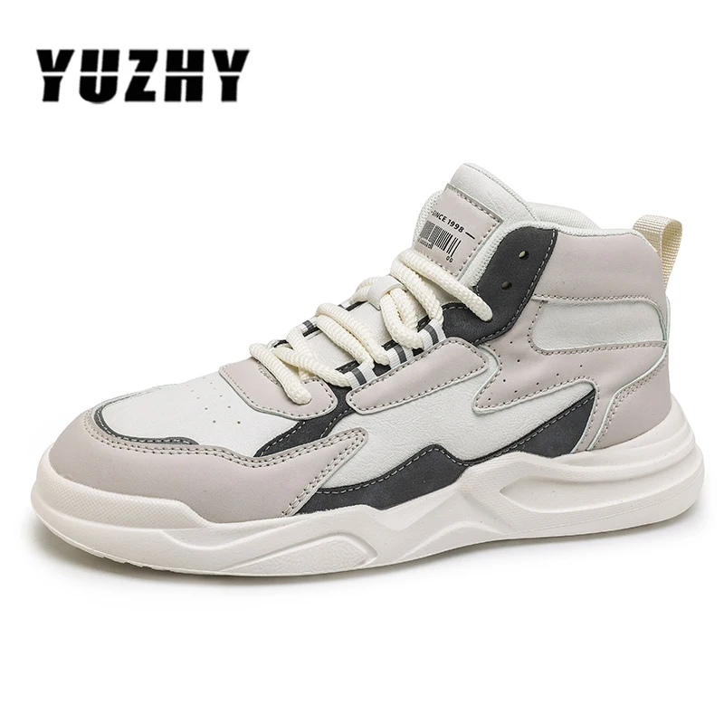 men shoes Sneakers tenagers Mens casual Shoes tenis Luxury shoes high top trend Shoes fashion cotton skateboard Shoes for men