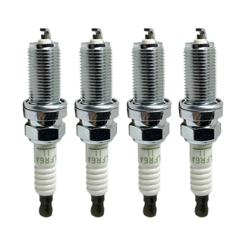 4PCS 22401-8H516 LFR6A11 3672 Spark Plug For Yamaha F115 F225 F250 F300 Nissan Almera Primera LF115/250/300 LFR6A-11