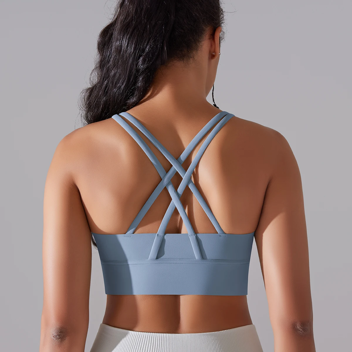 Frauen Yoga BraTank Tops für Fitness Nacktes Gefühl Sport Bh Gym Weste Frauen Leibchen Workout Unterwäsche Sportswear Outfit – Detail 33