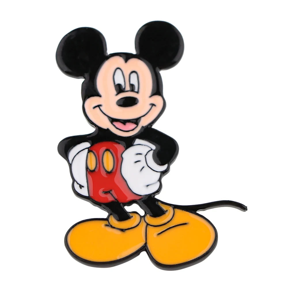 Mickey smalto Pin Anime spilla s per zaini cose carine spille distintivi su zaino spilla per vestiti gioielli regalo bambini