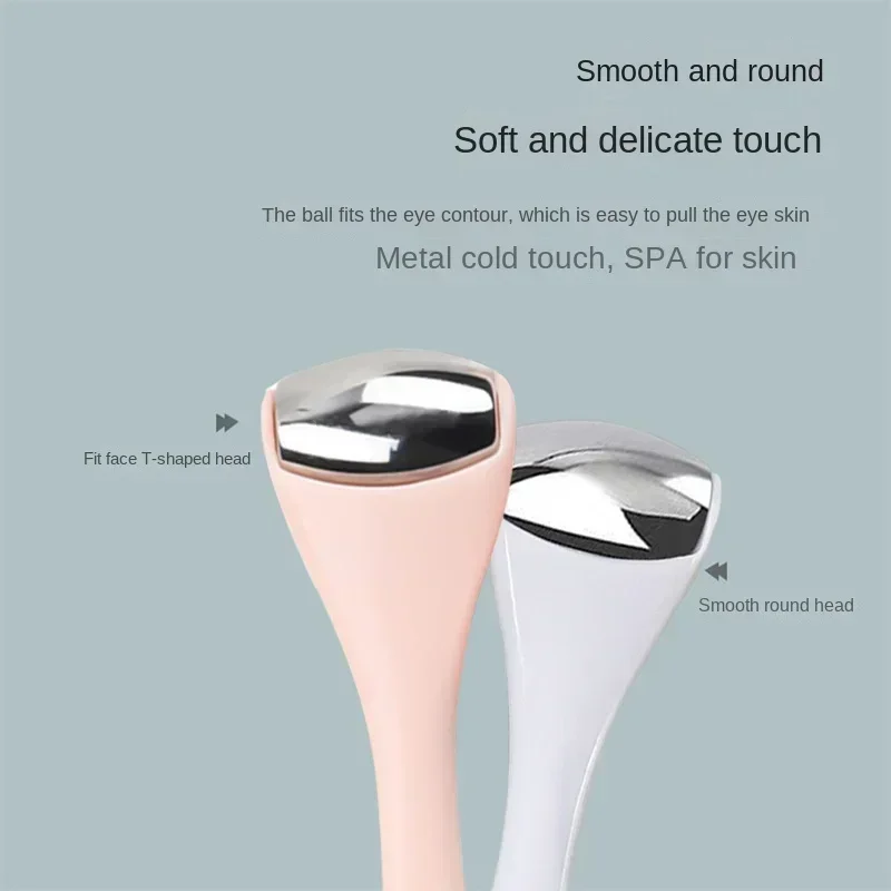 أداة وضع كريم العين المضادة للتجاعيد ، ملاصق مختلطة ، ذهب وردي ، عصي تدليك ، أداة مغرفة تجميل ، عصا قناع الوجه #3