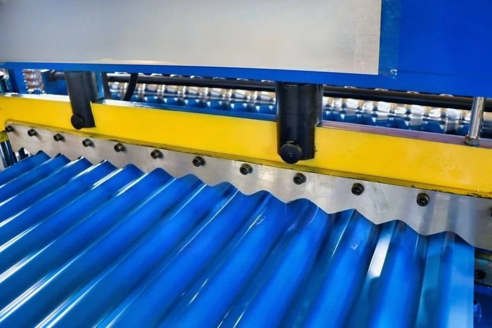 Automatic Roll Forming Machine with Roof Sheet Machine and Tile Making Machine for High-Speed Metal House Panel Production