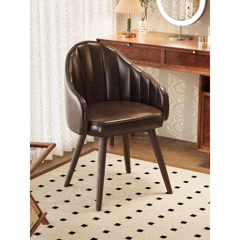 

New retro makeup stool bedroom premium girls dresser chair cloakroom small size makeup chair