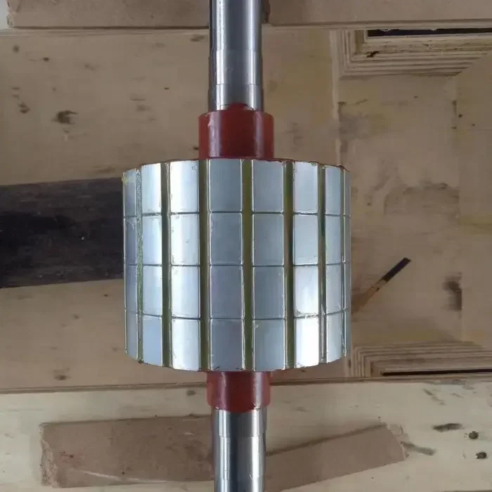 Low speed permanent magnet pure copper wire rare earth NdFeB frequency conversion wind gri