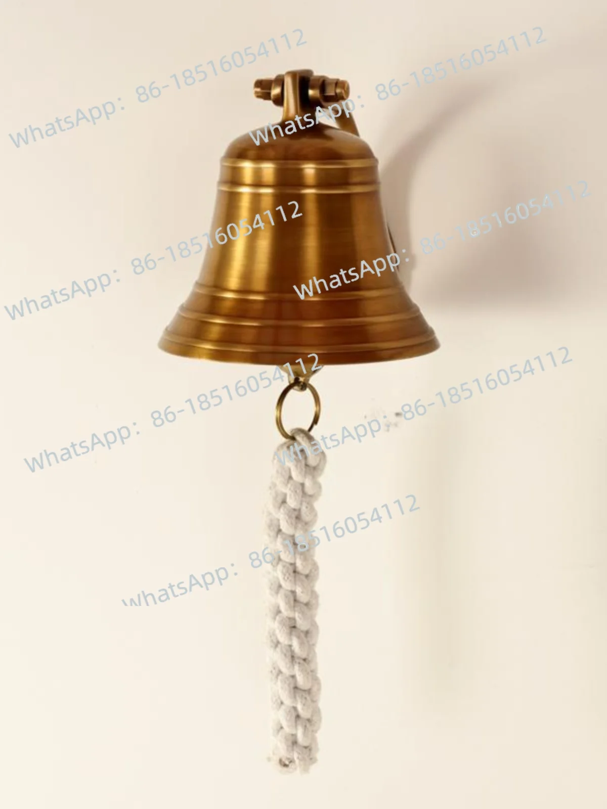 

Brass Made Bell Retro Doorbell Wall Hanging Bell Bar Door Wall Decoration Wind Chime Ornament