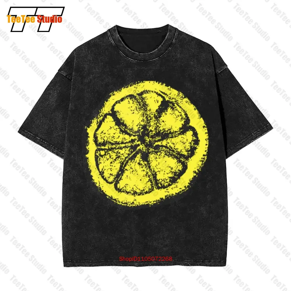Plain Stone Roses Lemon Vintage Oversized T-Shirt PZCN